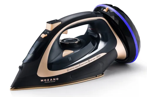 Żelazko bezprzewodowe MOZANO Ultimate Smooth Czarno-złoty