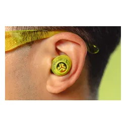 Słuchawki dokanałowe JLAB Go Pop ANC Żółto-przezroczysty