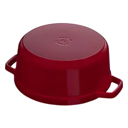 Garnek żeliwny okrągły 6.7 ltr, kasztanowy STAUB LA COCOTTE Kasztanowy