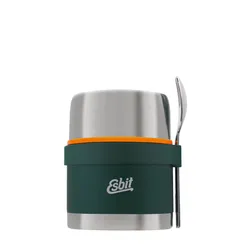 Termos obiadowy Esbit Classic Food Jug with Cutlery Set 0,5L - forest green