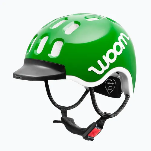 Kask rowerowy dziecięcy woom Kids green