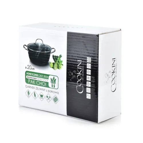 Garnek żeliwny z pokrywką COOKINI PAK CHOI 1,9 l