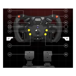 Kierownica HORI Racing Wheel APEX Formuła Czarny