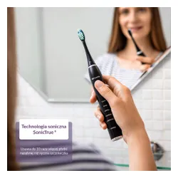 Szczoteczka soniczna TRUELIFE SonicBrush Clean30 Czarny
