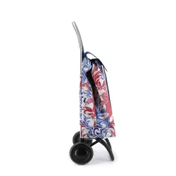 Coș de cumpărături cu două roți Rolser Saquet Gloria-blue / malva