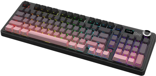 Klawiatura AJAZZ AK980 V2 Czarno-różowy
