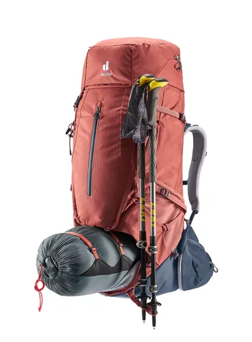 Plecak trekkingowy Deuter Aircontact X 70+15 SL damski - redwood/ink