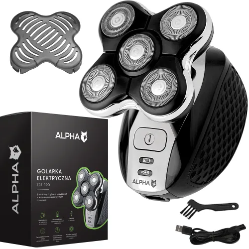 Golarka ALPHA TR7-PRO Na mokro i sucho