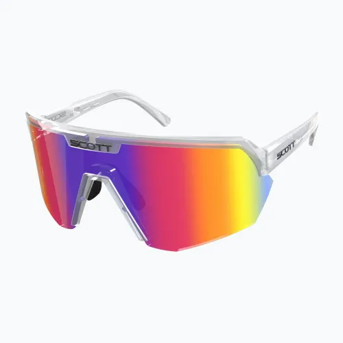 Солнцезащитные очки SCOTT Sport Shield полупрозрачный/оранжевый хром