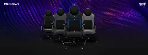 Fotel YUMISU 2053 Magnetic Czarny