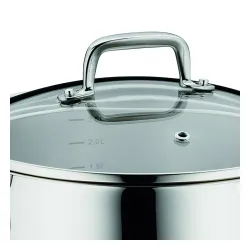 KELA Flavoria 2,4 l - garnek ze stali nierdzewnej z pokrywką