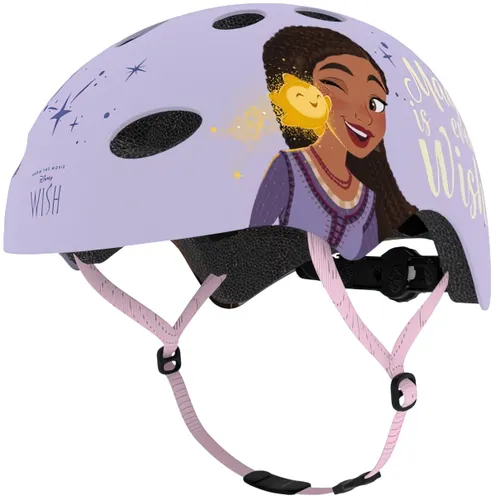 Kask DISNEY Wish Fioletowy dla Dzieci (rozmiar M)