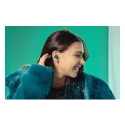 Słuchawki dokanałowe JLAB Go Pop ANC Zielono-przezroczysty