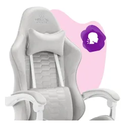 Fotel gamingowy HELL'S CHAIR HC-1000 Kids Szary