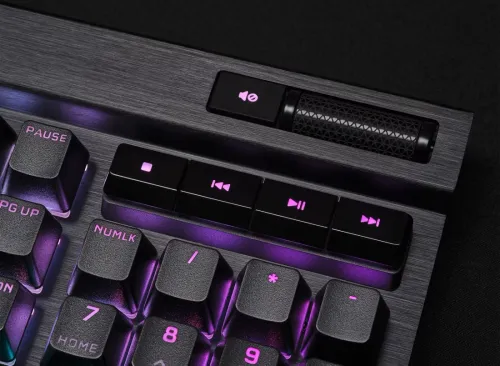 Klawiatura mechaniczna Corsair K70 RGB Pro MX Speed Czarny