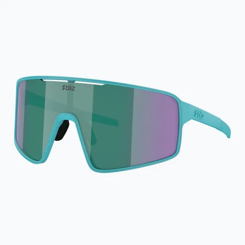 Okulary przeciwsłoneczne Bliz P001 matte turquoise/green/blue green revo