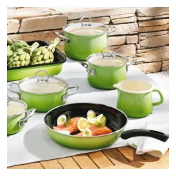 RIESS Nouvelle Smaragd 1 l - rondel emaliowany