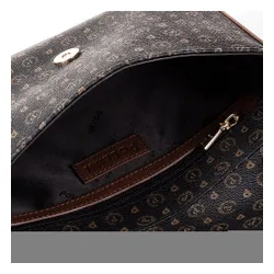 Pollini te8413pp03q1100d Nero bag / Vit.Marrone