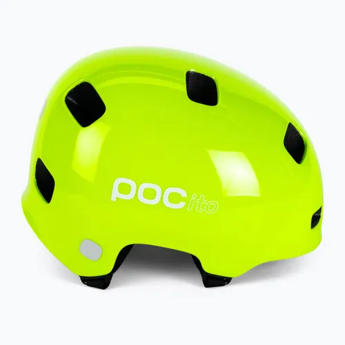 Kask rowerowy dziecięcy POC Pocito Crane MIPS Jr 10826 fluorescent yellow/green