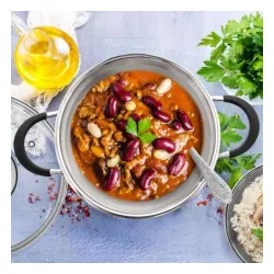 Garnek ze stali nierdzewnej z pokrywką DALIE STEEL 1,8 l