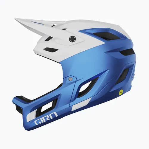 Kask rowerowy Giro FF Coalition Spherical MIPS matte white/ano blue