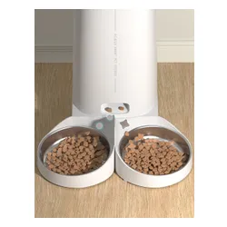 Dozownik karmy automatyczny ROJECO Button Version (podwójna miska)