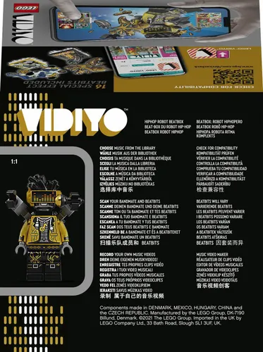 LEGO Vidiyo HipHop Robot BeatBox 43107