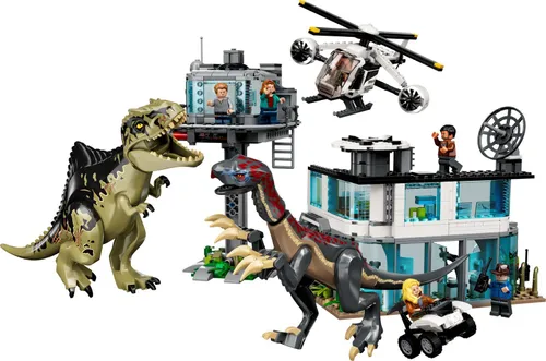 Конструктор Lego Jurassic World атака гиганотозавра и теризинозавра (76949)