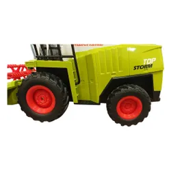 Zdalnie sterowany kombajn COIL RC zabawka na pilota światło dźwięk skala 1:24