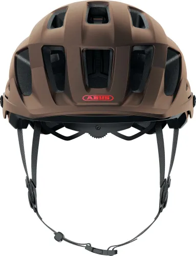 Kask rowerowy ABUS Moventor 2.0 Metallic Brązowy MTB (rozmiar M) MIPS