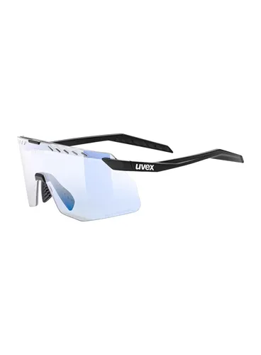 Okulary rowerowe Uvex Pace Stage S V - black matt/mirror blue