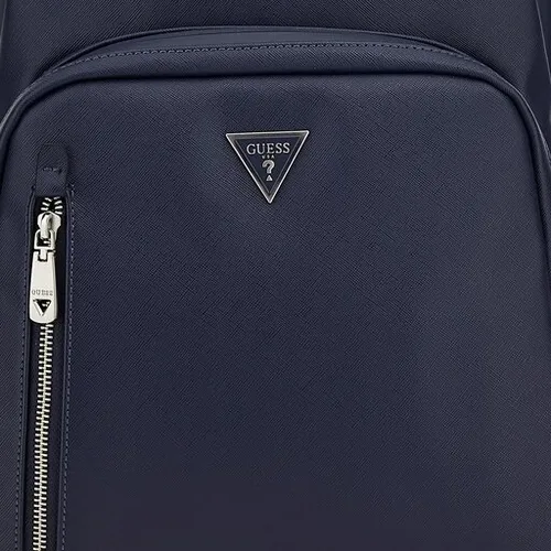 Guess Certosa Saffiano geantă inteligentă HMECSA P3241 BLU