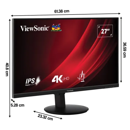 Monitor VIEWSONIC VG2708-4K 27" 3840x2160px IPS 4 ms [GTG]