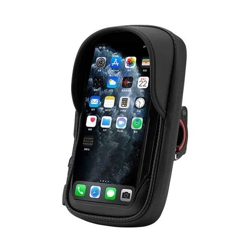 Torba rowerowa na kierownicę Rockbros 301101770001 WP Bike Phone Bag for 6.7" black