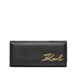 Женский кошелек KARL LAGERFELD 235w3235 Black / Gold A997