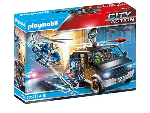 PLAYMOBIL 70575 Polis helikopteri: Kaçan arabayı kovalamak