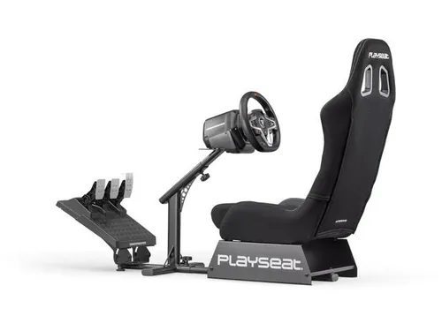 Fotel Playseat Evolution Black Actifit Wyścigowy Tkanina do 122kg Czarny