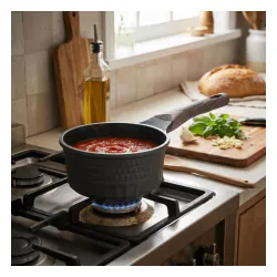 Rondel na indukcję z powłoką marmurową Starke Pro Embossed 1,2 l