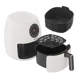 Air Fryer Frytkownica beztłuszczowa TURBOTRONIC TT-AF210 Biały 3.5l 6 automatycznych programów