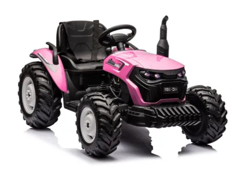 Duży Traktor Na Akumulator Dla Dziecka Hc-306 24V 2X95W Pilot Eva LED Radio