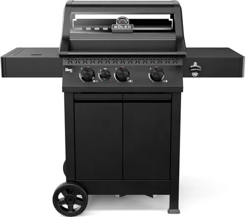 Grill gazowy KOLER Krone Compact Czarny 15.5 kW 60 x 46 cm