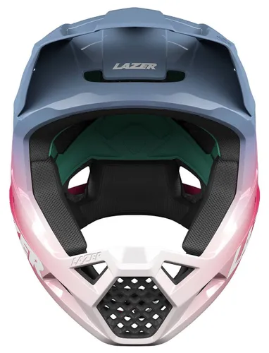 Kask rowerowy LAZER Chase KinetiCore Niebiesko-różowy Full Face (rozmiar XS)
