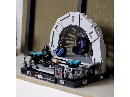 LEGO Star Wars 75352 diorama: İmparatorluk Taht Salonu