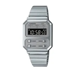 Casio Vintage A100we-7bef Gümüş Saat