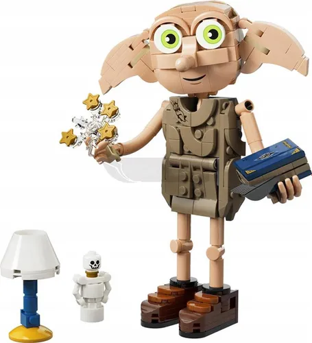LEGO Harry Potter 76469 Wolny skrzat Zgredek, zestaw klocków 8+