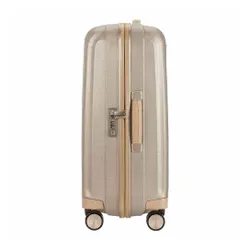 Walizka średnia Samsonite Lite-Cube Prime - matt ivory gold