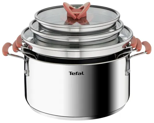 Zestaw garnków TEFAL Opti Space G720S674 (6 elementów)