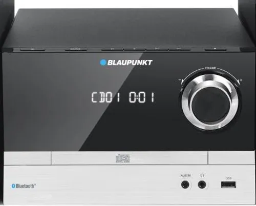 Wieża Blaupunkt MS40BT 100W Bluetooth Radio FM Czarno-srebrny