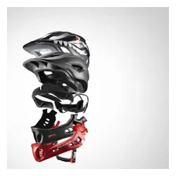 Kask rowerowy dziecięcy fullface szczękowy 2w1 odpinana szczęka rozmiar "M"