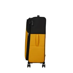 Большой расширенный чемодан American Tourister Daring DASH EXP-black / yellow